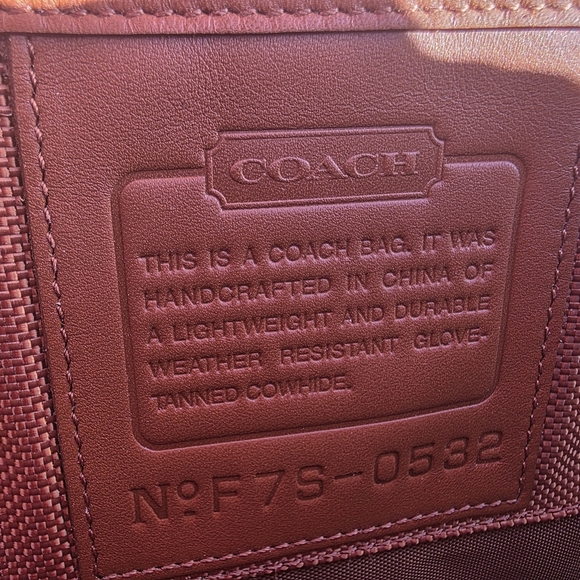 NEW, Vintage Coach, Organizer Brief - Picture 14 of 16
